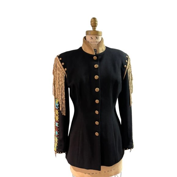 Double D Ranch Black Jacket, Extra Small - Picture 1 of 3